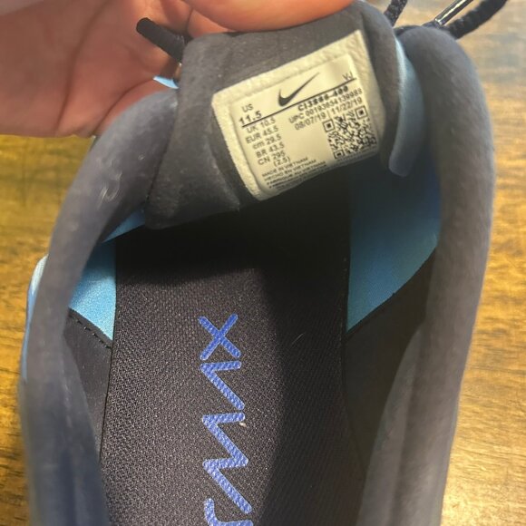 Nike Air Max 270 React Triple Blue - Size 11.5 - Picture 5 of 7